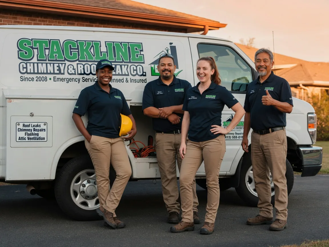 Chimney flashing repair company in Waverly, PA